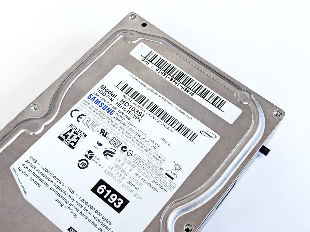 HDD SAMSUNG103 SI