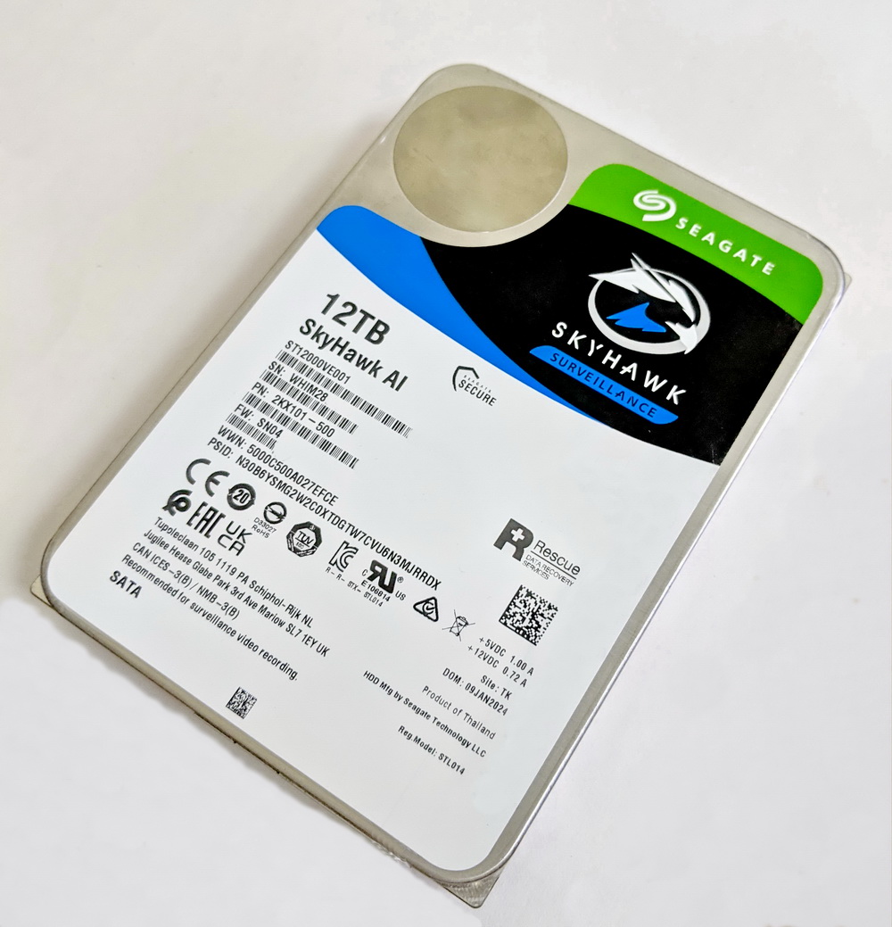 HDD SEAGATE 12Tb
