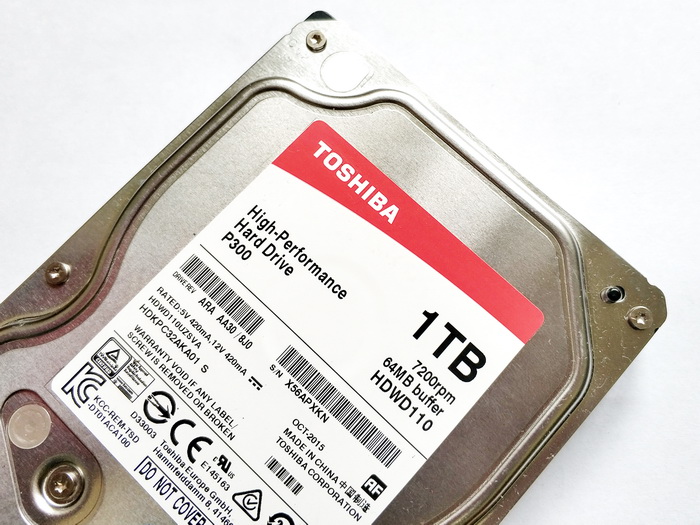 TOSHIBA HDD P300